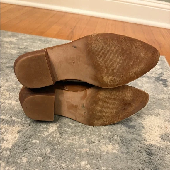 Madewell The Charley Boot in English Saddle Brown Leather, SZ 7.5 - Picture 14 of 16